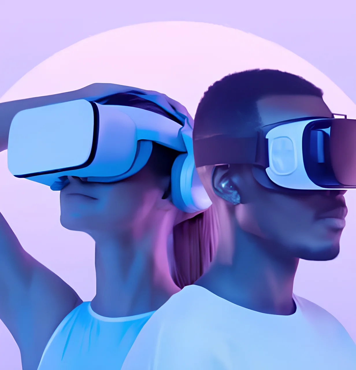 Illustration d'une immersion dans un monde virtuel accessible pour l'inclusion numérique